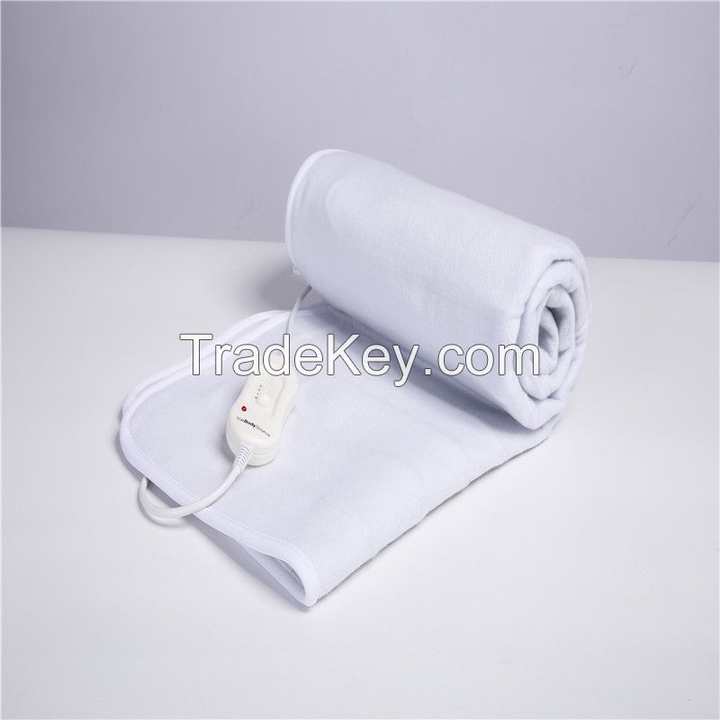 Electric heated blanket, throw blanket