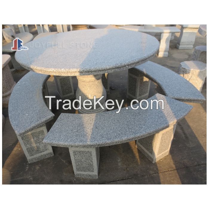 Stone Garden Furniture, granite table set