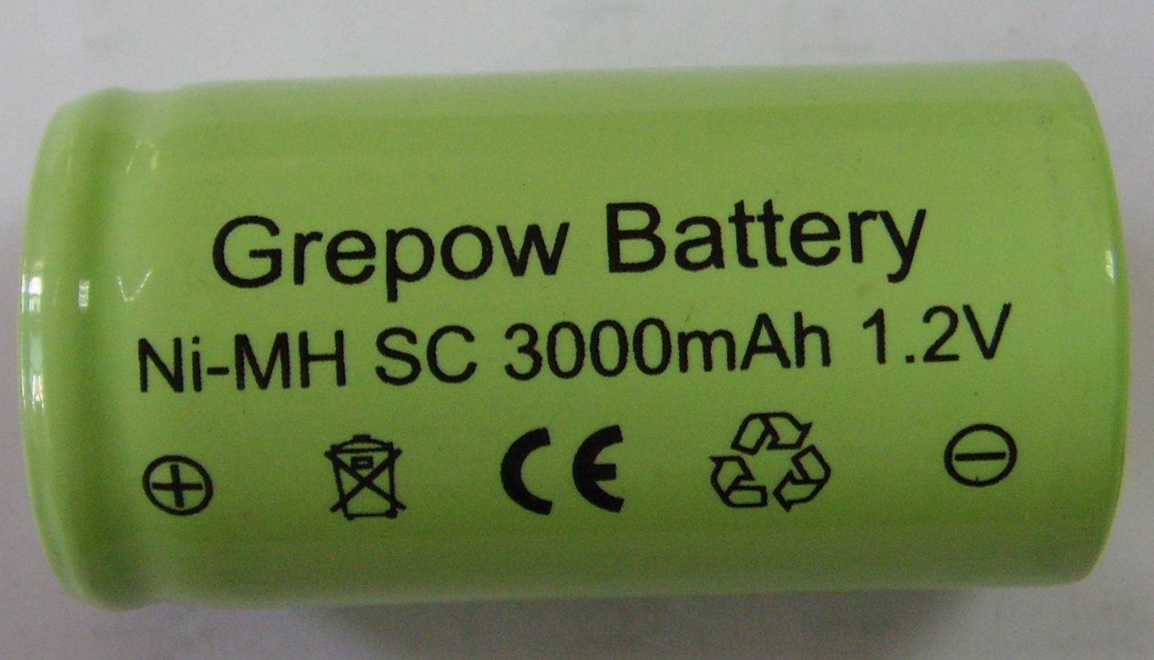 NiMH SC3000MAH