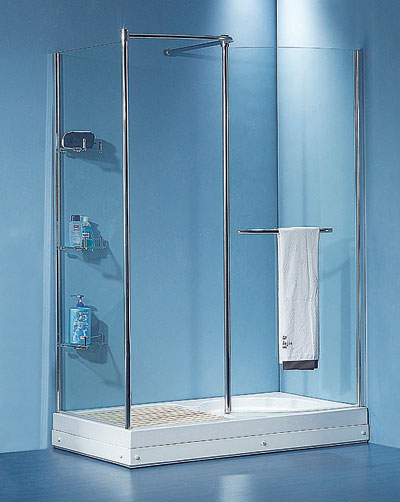 walk in shower enclosure