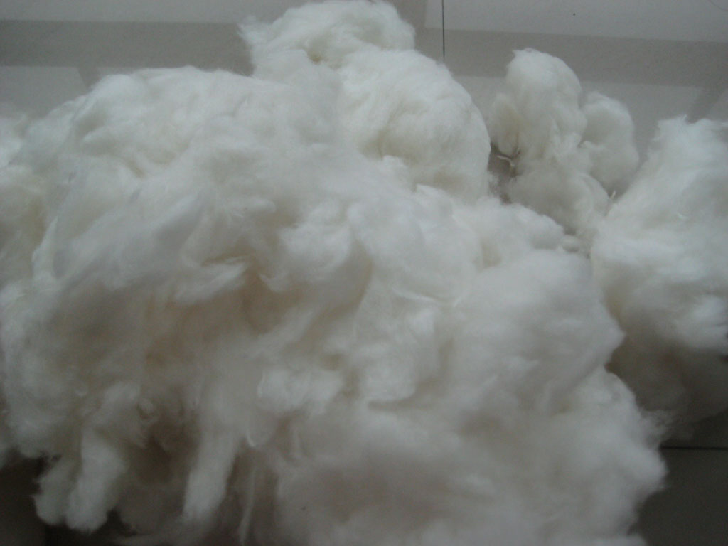 Polyester fiber waste