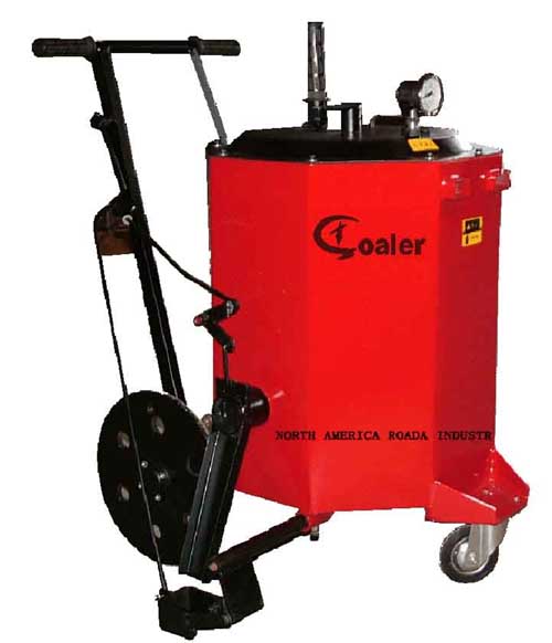 Coaler-A30 hand pushing road surface crack filling machine