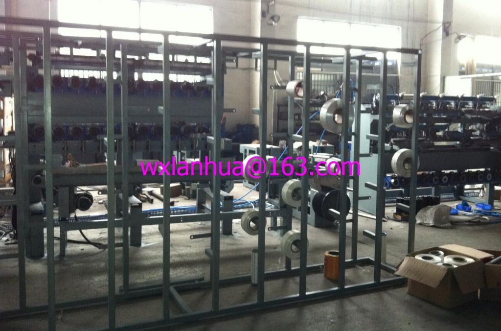 PET/PP/PA6 BCF two-step spinning machine