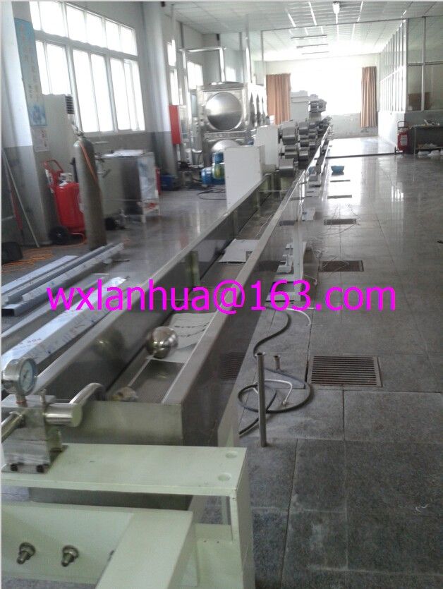 Alginic fiber and chitosan wet spinning machine