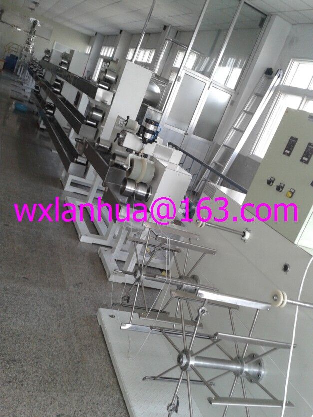 Alginic fiber and chitosan wet spinning machine