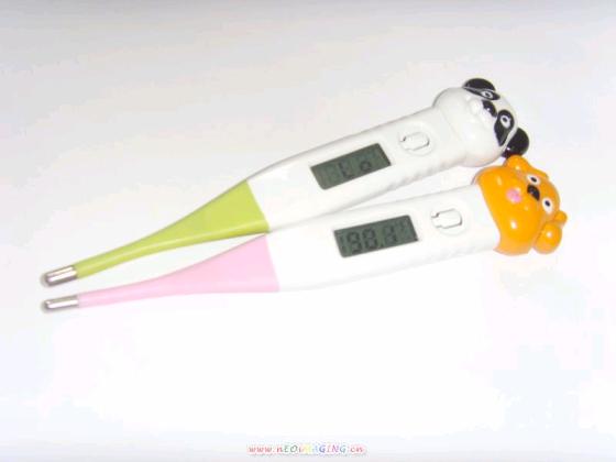 Digital Cartoon Head Thermometer