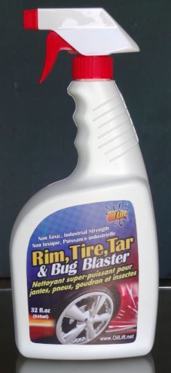 Rim, Tire , Tar &amp; Bug Blaster