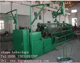 chain link fence machine