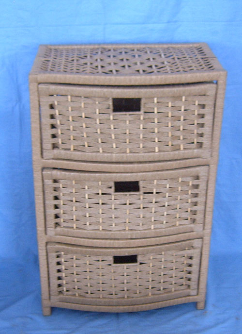 straw cabinet