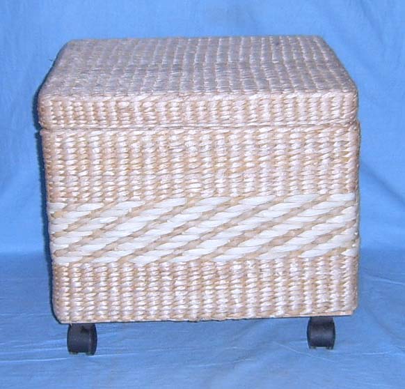 straw stool