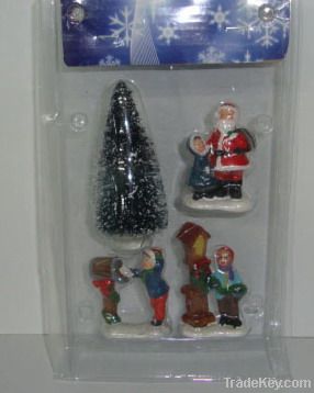 x&#039;mas figures decoration