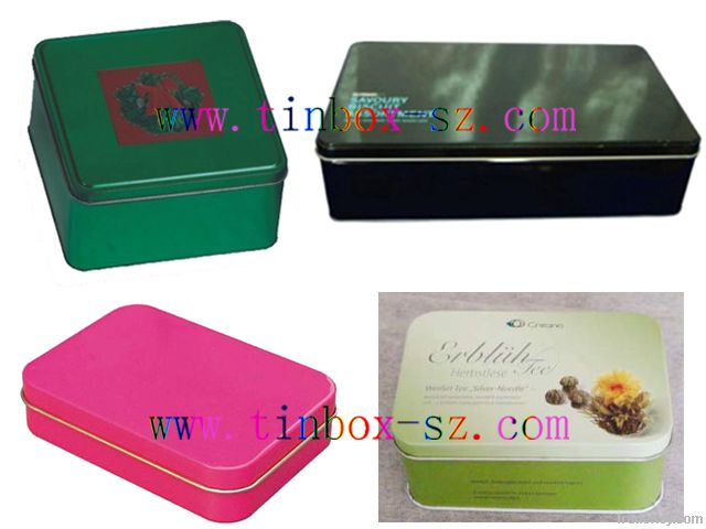 rectangle tin box/gift tins