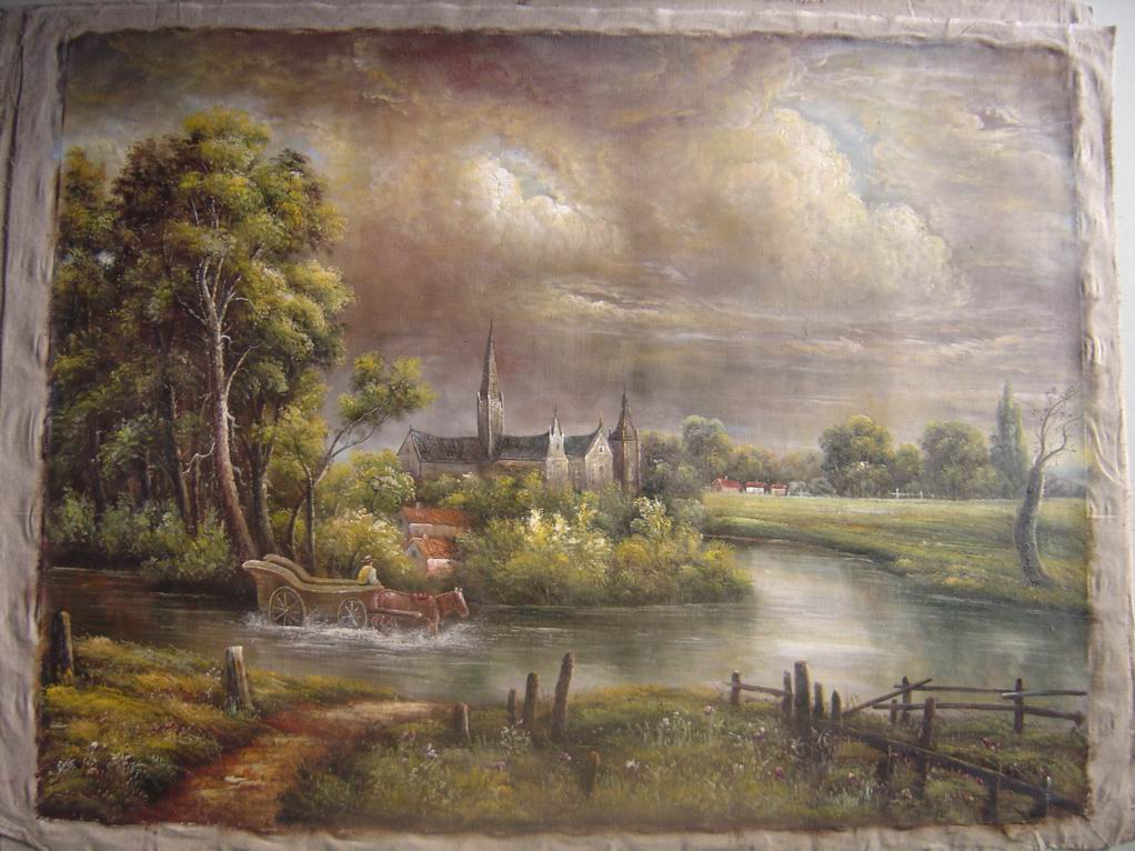 Classical Landscape Oil Painting