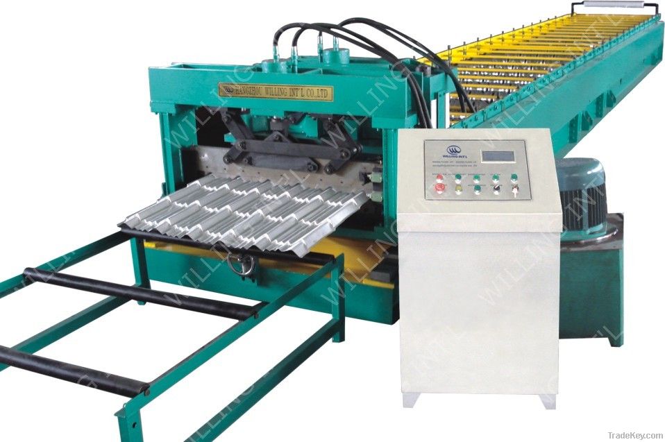 Metal Tile Forming Machine, Tile Forming Machine