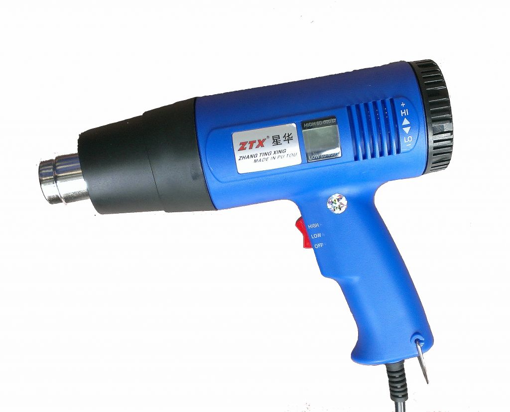 EU plug 1800W Temperature Digital Display Hot Air Gun, heat gun, 1 PCS/lot,