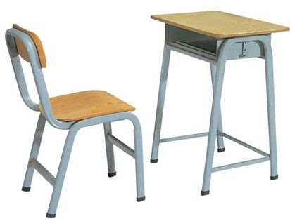 school desk and chair