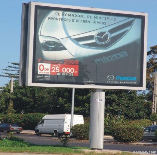 Outdoor advertising Scrolling Billboard