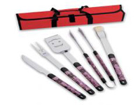 BBQ Tools set in nylon bag