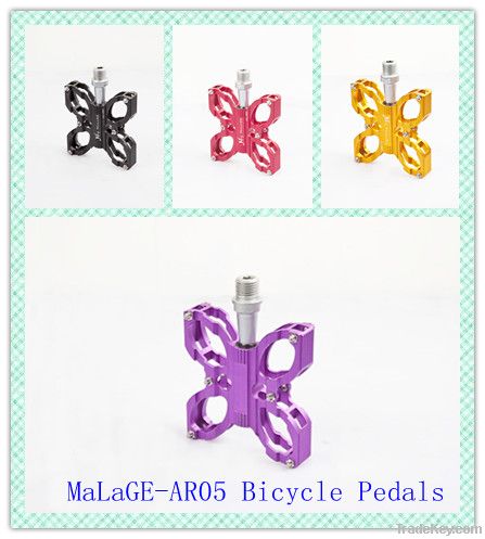 mlg-AR05 bicycle pedals with butterfly shapes