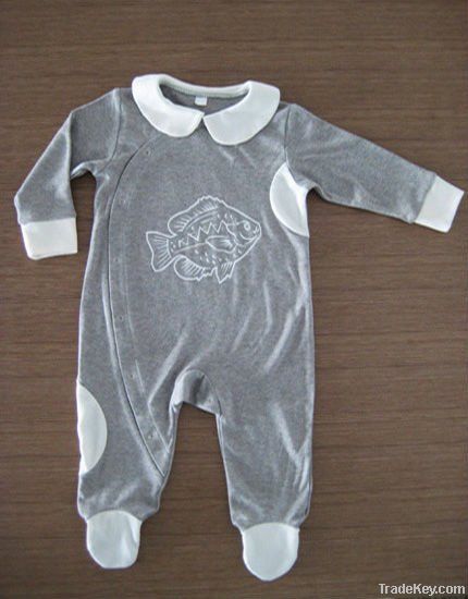 bamboo baby footed pajamas