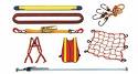 synthetic lifting slings/round slings/cargo net/web slings/tie downs