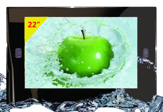 22" Bathroom mirror TV- HDTV-Bathroom flat screen TV from WTV
