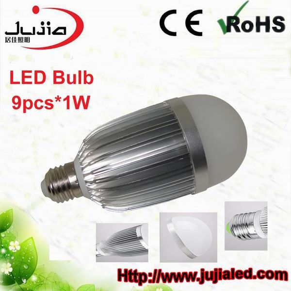 3-24W LED Bulb with 100 to 240V AC