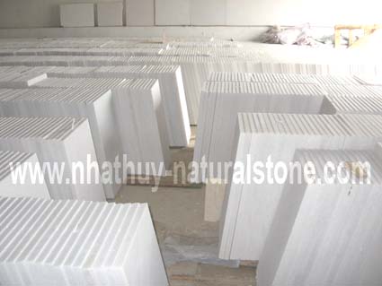 Pure White Marble Tile