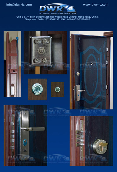 Exterior Security Steel Doors