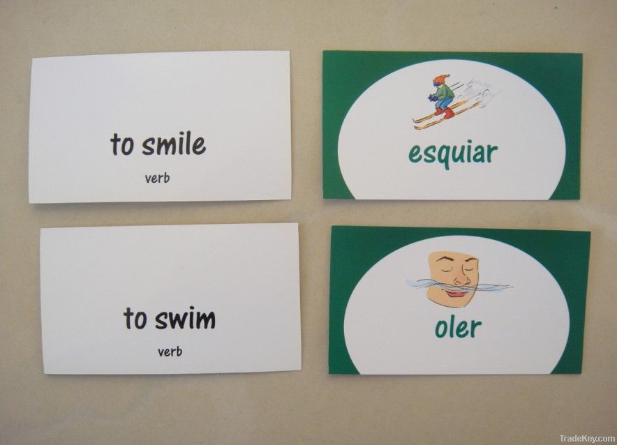 Customized playing card, Memory cards, Educational cards