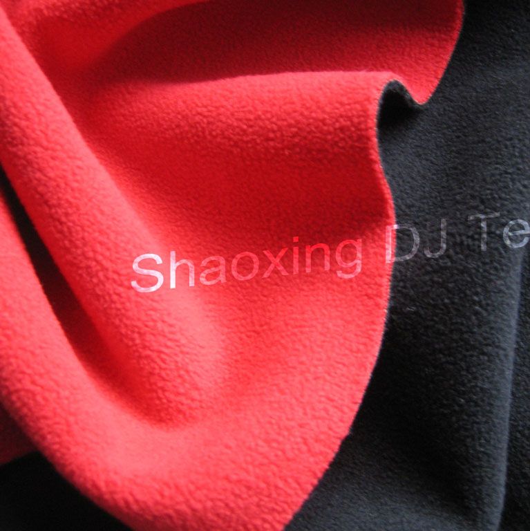 100% polyester bonded polar fleece for outdoor garments