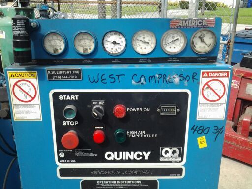 INDUSTRIAL AIR COMPRESSORS NEW AND USED. SYNTHETIC LUBRICANTS