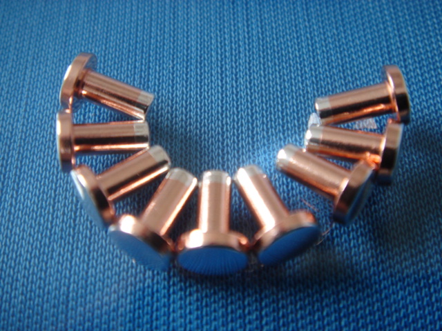 Electrical Contact, Silver Alloy Wire, Trimetal Electrical Contact