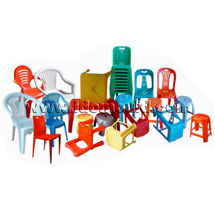 Plastic chair mold