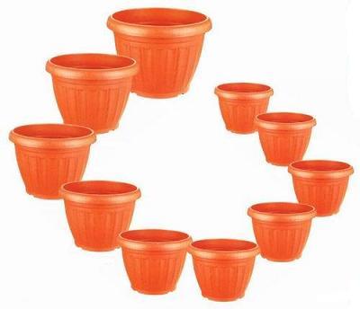 Plastic flower pot mold