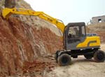 Wheel Style Excavator