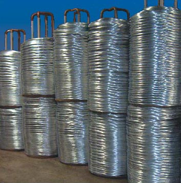 Galvanized wire