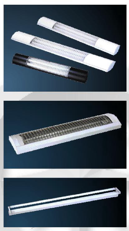 Grille Fluorescent fixture