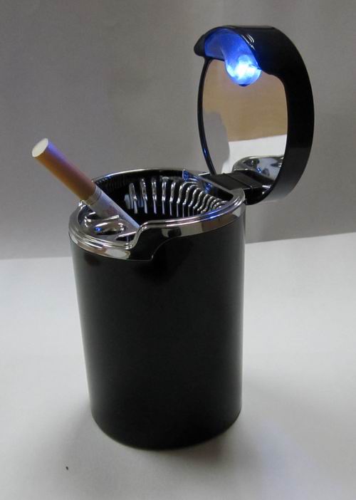 Solar led car ashtray  sg