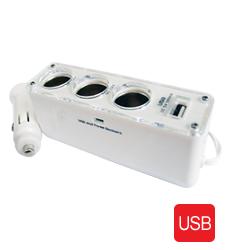 3 port car lighter socket .kc