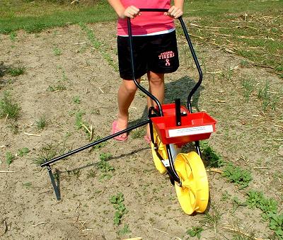 Vegetable Garden Seed Row Planter