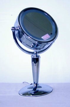 lighted make-up mirror