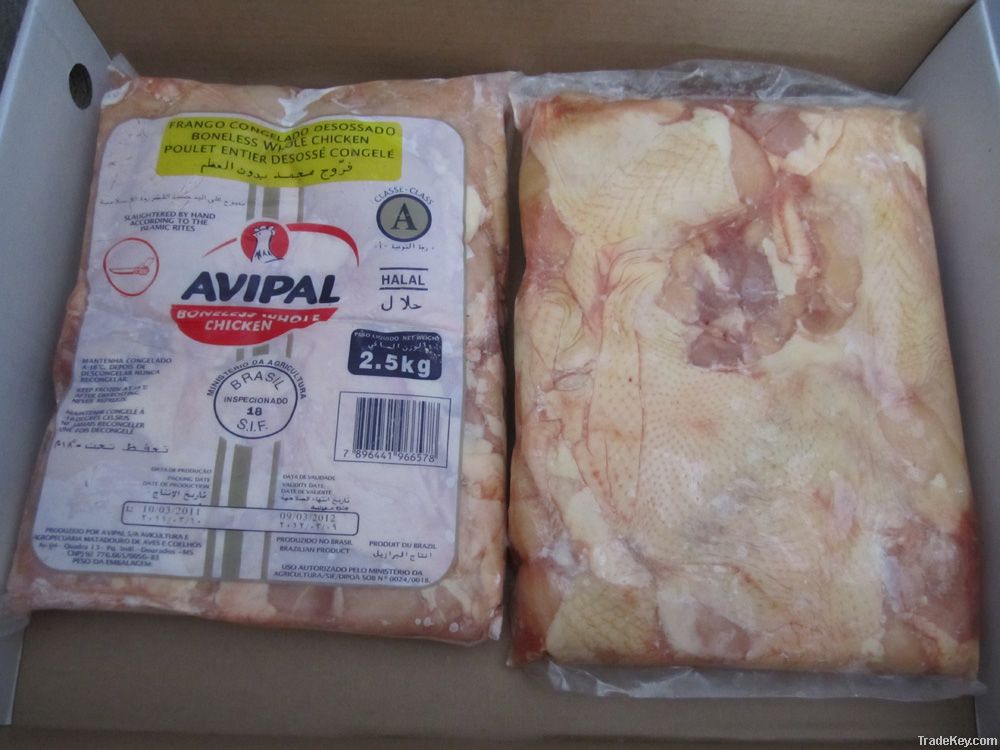 Frozen whole chicken