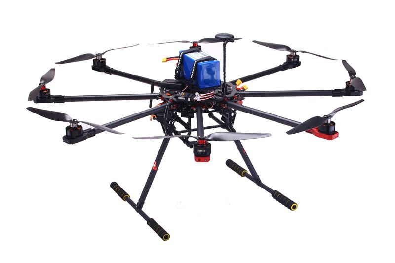 Octocopter carbon fiber frame kit drone with camera GPS Auto landing new products for 2015