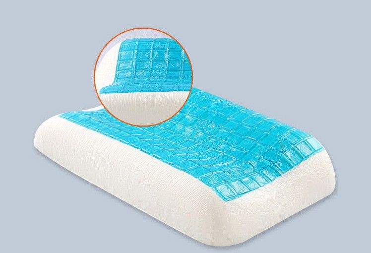 GP006 100% Polyurethane Visco Elastic Classic Cooling Memory Foam Gel Pillow