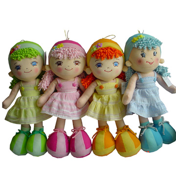 Soft Cloth Doll (FA:4687ABCD)