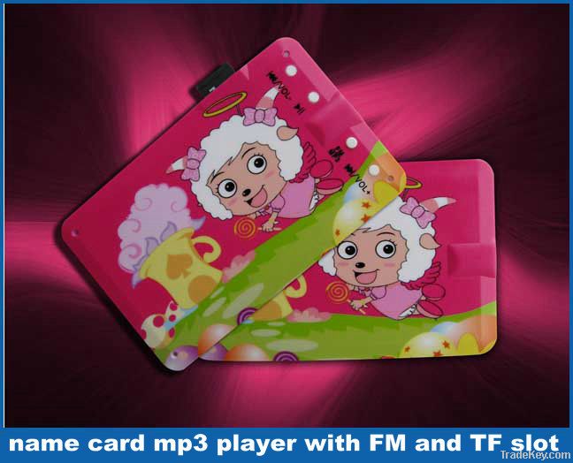 Name Card Mp3 Player