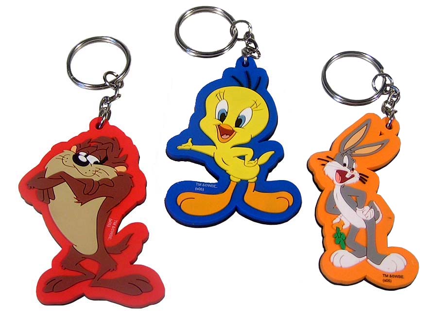 PVC/rubber key chain