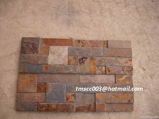 natural wall cladding slate panel