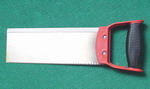 Tenon saw with plastic handle